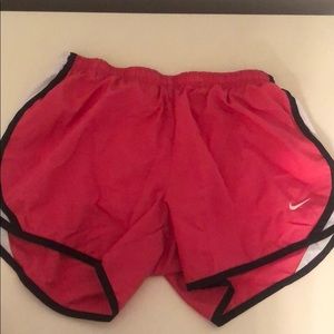 Pink nike shorts